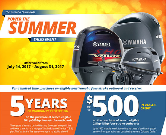 Yamaha Outboard Motors Power Of The Summer Jim S Marine